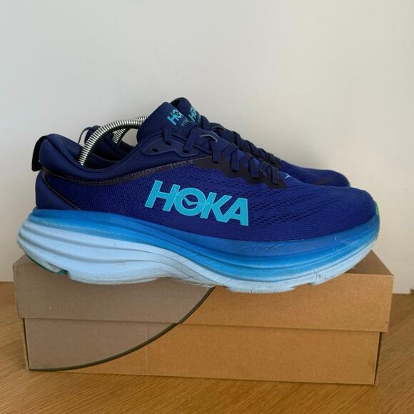 Hoka One One Bondi 8 Men Running Sneakers- SZ 10.5 D main image 10
